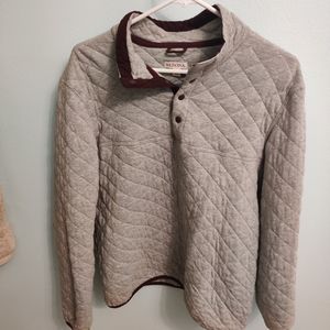 Quilted pullover